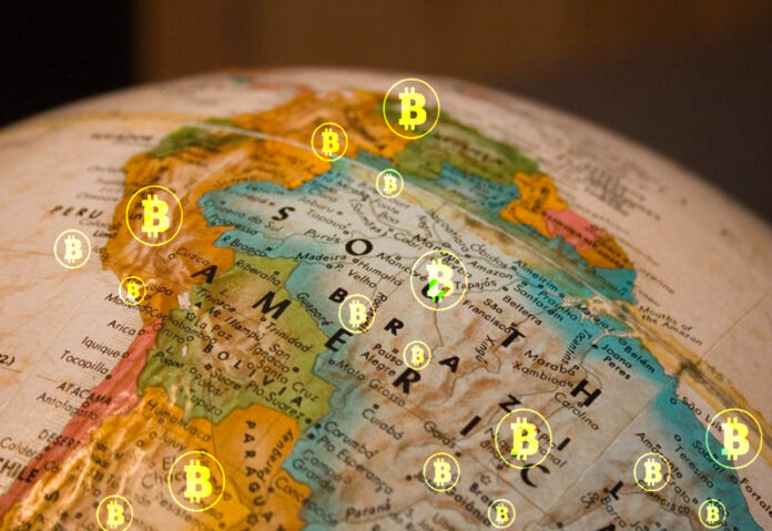 Bitcoin se vuelve popular en mercado de criptomodenas en América Latina.