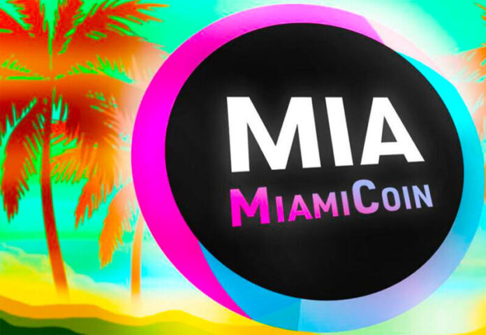 Logo de la criptomoneda MiamiCoin diseñado por CityCoin.