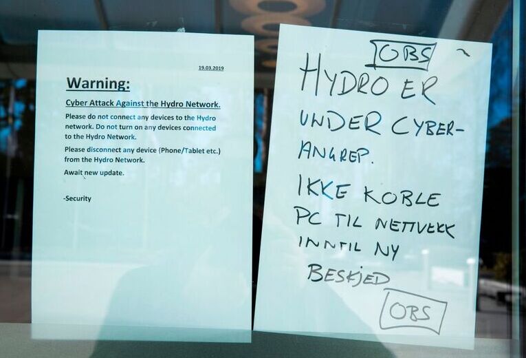 El ransomware LockerGoga fue responsable del ataque contra Norsk Hydro.