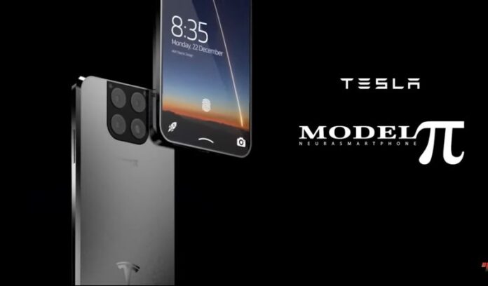 Tesla presenta su teléfono Modelo PI, un móvil con características futurísticas.