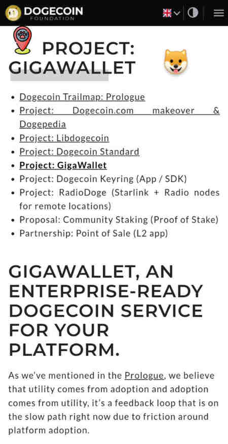 El proyecto GigaWallet brindará un soporte más sólido a la red de Dogecoin.