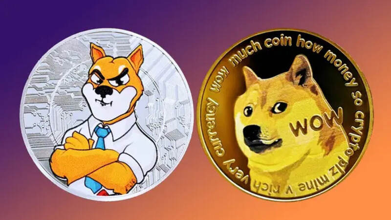 DOGE y SHIB crecen en popularidad entre los aficionados al mundo cripto.