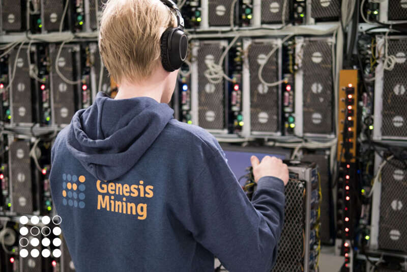 La empresa de minería Genesis Mining será una de las afectadas por el recorte de energía.