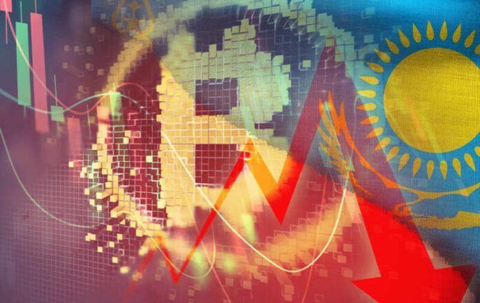 La crisis política de Kazajistán propia la caída de Bitcoin.
