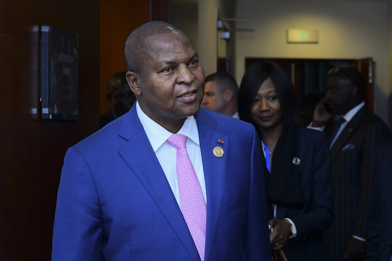 El presidente de la RCA, Faustin Archange Touadera, ha sido apodado "el Bukele africano"..