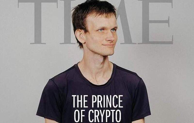 La revista Time dedicó una de sus portadas a Vitalik Buterin.