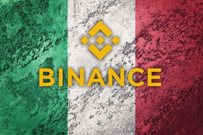 Binance consigue licencia operativa en Italia.