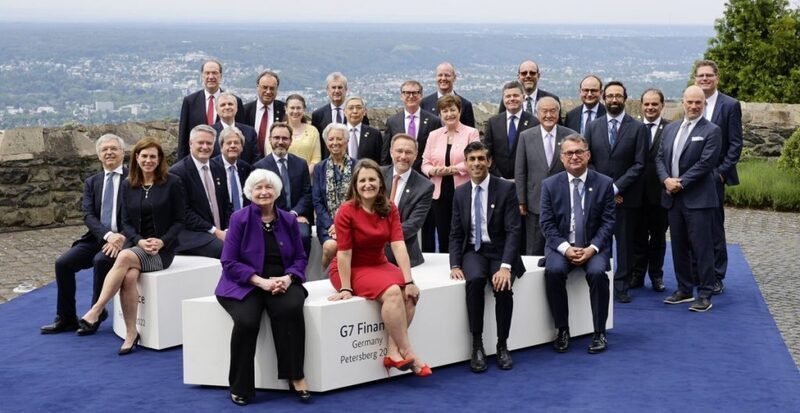 Los ministros de finanzas del G7 recomiendan incrementar las regulaciones al mercado cripto.