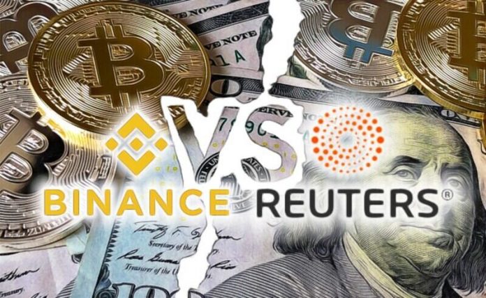 Binance se defiende del informe sobre lavado de dinero de Reuters.