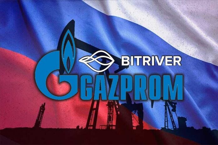 Gazprom y BitRiver se unen en proyecto de energía para alimentar la minería de Bitcoin rusa.