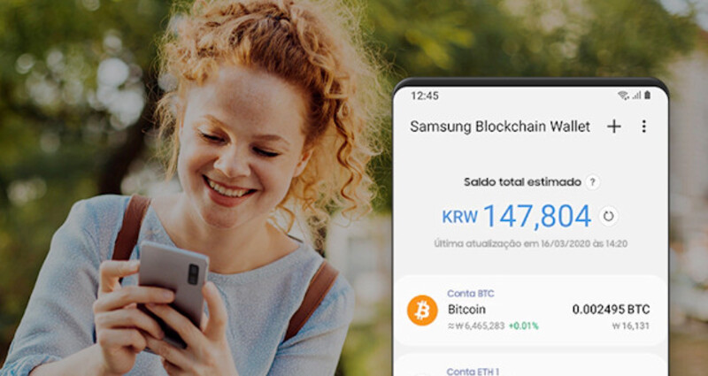 La Samsung Blockchain Wallet se integrará a esta nueva aplicación.