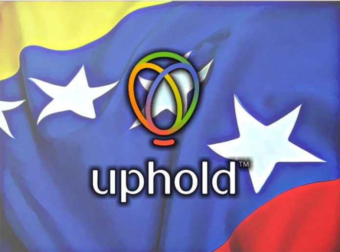 Uphold deja de operar en Venezuela.