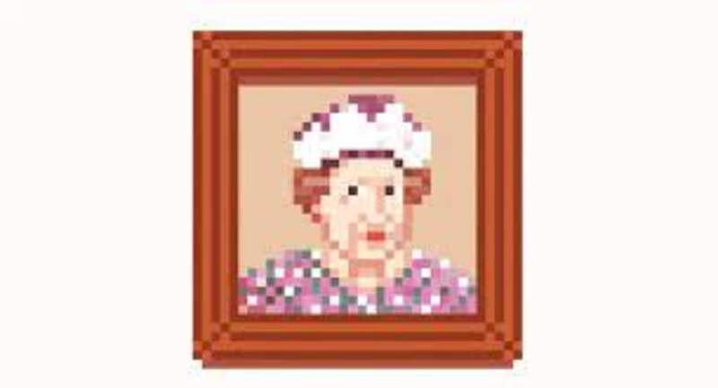 Las imágenes NFT son retratos pixelados de la Reina Elizabeth II