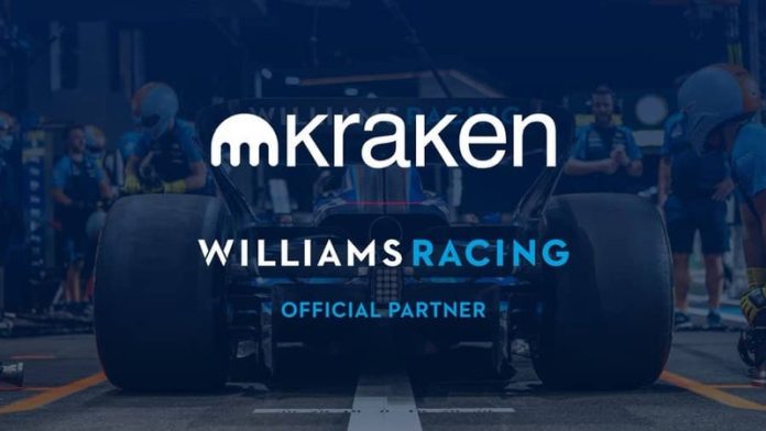 Williams y Kraken socios de patrocinio para la Fórmula 1.