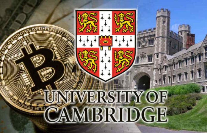 La Universidad de Cambridge investiga sobre el consumo de BTC.